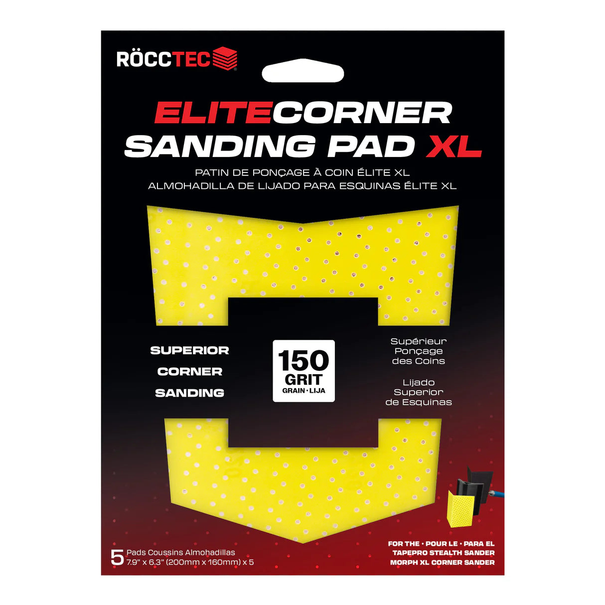 Elite Corner Sanding Pad (5 pack)